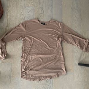 Cuts clothing mens curve cut hem size large in dark beige